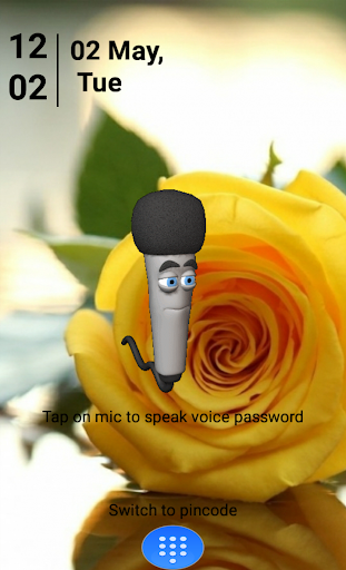 Voice Lock App - عکس برنامه موبایلی اندروید