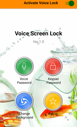 Voice Lock App - عکس برنامه موبایلی اندروید