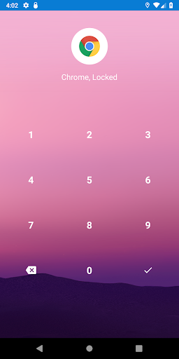 app lock - Image screenshot of android app