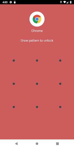 app lock - Image screenshot of android app