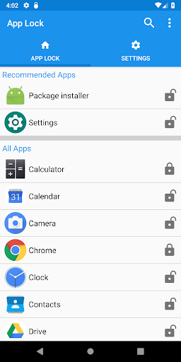 app lock - عکس برنامه موبایلی اندروید