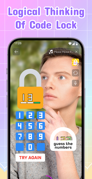 Lock Code Filter Challenge - عکس برنامه موبایلی اندروید