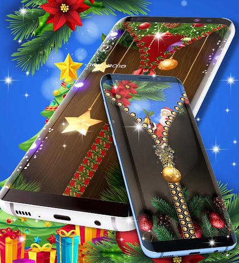 Christmas lock screen - Image screenshot of android app