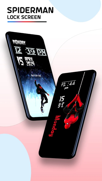 Clock Lock Screen Themes - Image screenshot of android app