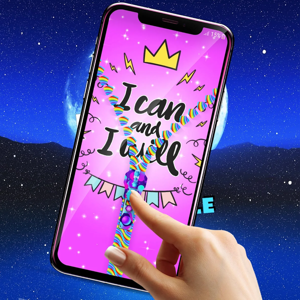 Lock screen for teens - عکس برنامه موبایلی اندروید