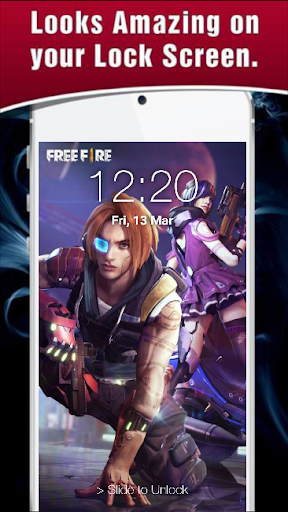 Top Lock Screen FF - Image screenshot of android app