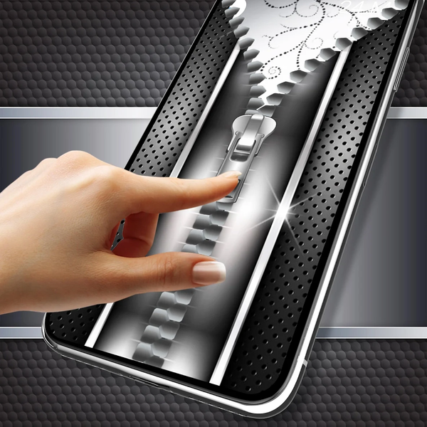 Metal lock screen - Image screenshot of android app