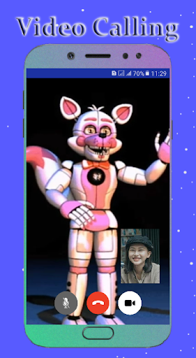 Call Simulator Foxy - Image screenshot of android app