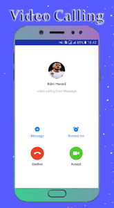 Call Hazard Fake Video Call - Image screenshot of android app