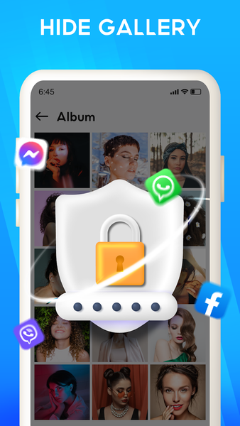 AppLock - Fingerprint, PIN - عکس برنامه موبایلی اندروید