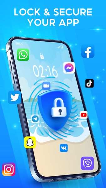 AppLock - Fingerprint, PIN - عکس برنامه موبایلی اندروید