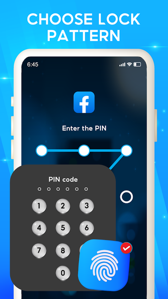 AppLock - Fingerprint, PIN - عکس برنامه موبایلی اندروید