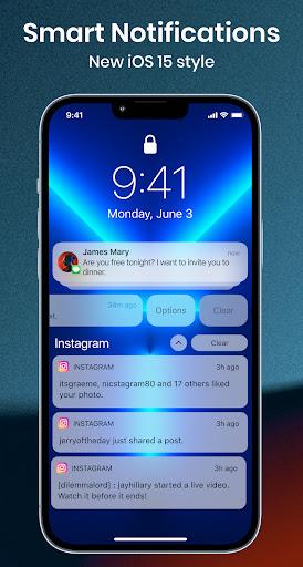 Lock Screen, Widgets - YoLock - Image screenshot of android app