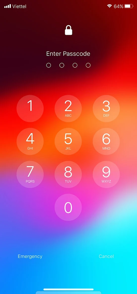 iOS 17 Lock Screen - عکس برنامه موبایلی اندروید