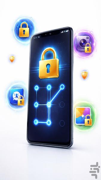 قفل برنامه هاي گوشي دقيق - Image screenshot of android app