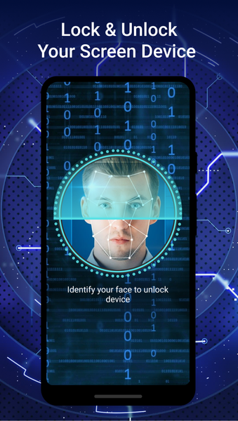 Face ID: Lock Screen PRANK - Image screenshot of android app