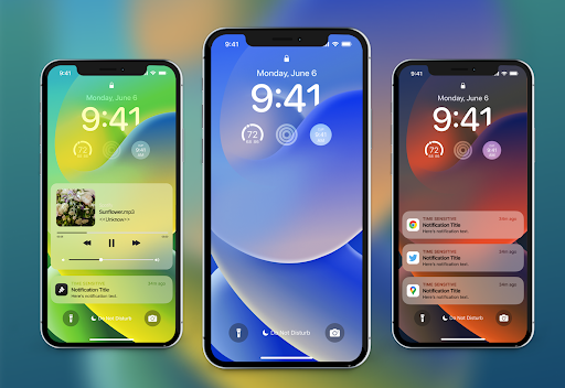 iLock – Lockscreen iOS ۱۶ - عکس برنامه موبایلی اندروید