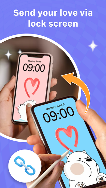 Together - Lockscreen Drawing - Image screenshot of android app
