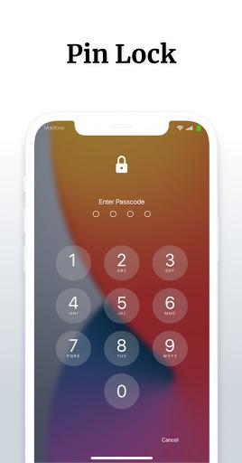 Lock Screen iOS15 - عکس برنامه موبایلی اندروید