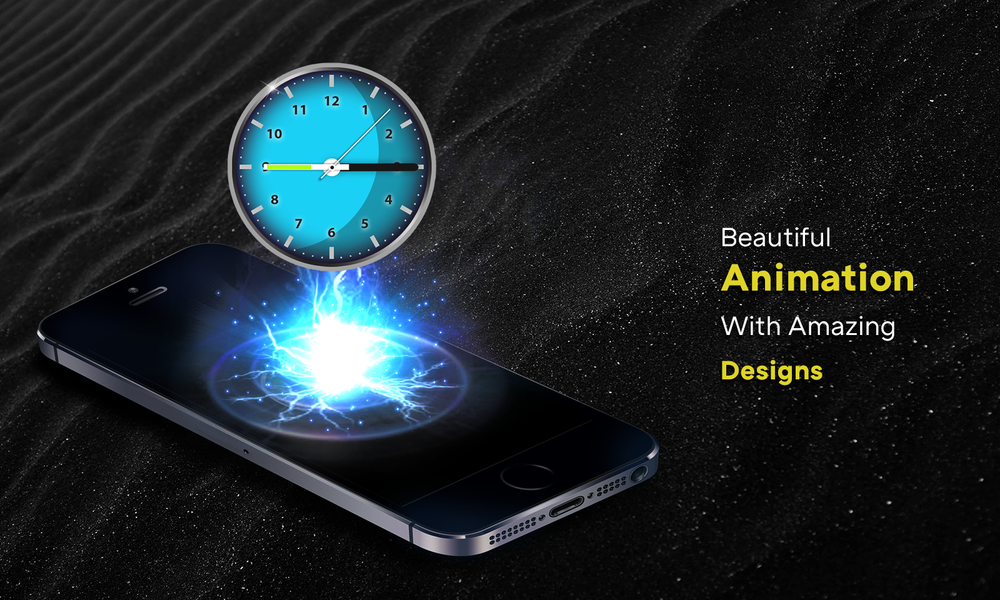 Lock Screen Clock Widget App - عکس برنامه موبایلی اندروید