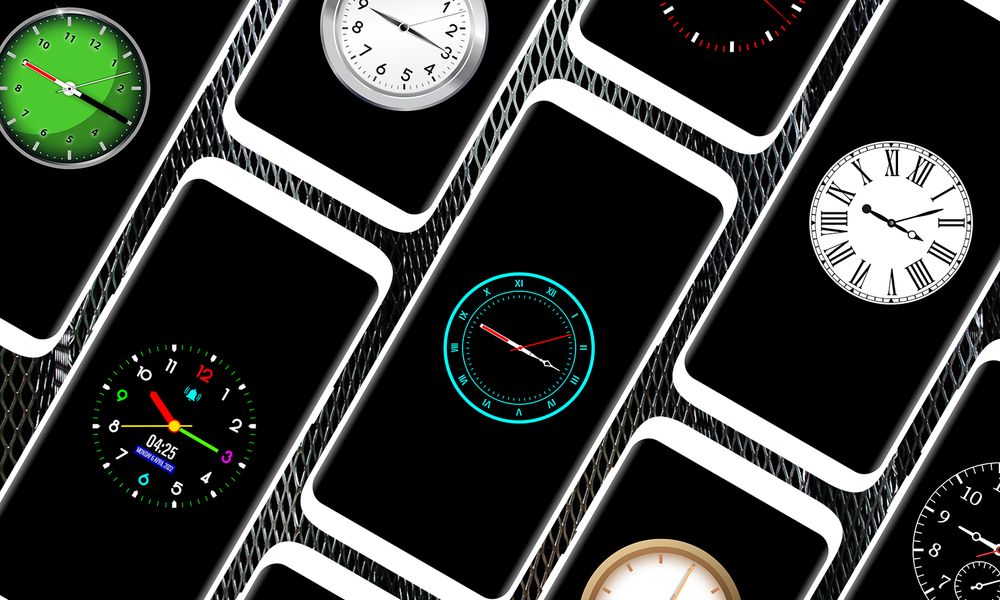Lock Screen Clock Widget App - عکس برنامه موبایلی اندروید