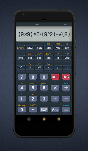 Stellar Scientific Calculator - Image screenshot of android app