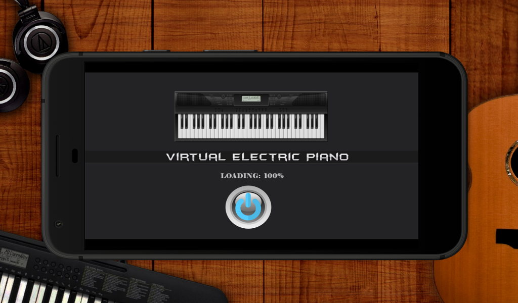 Virtual Electric Piano - Image screenshot of android app