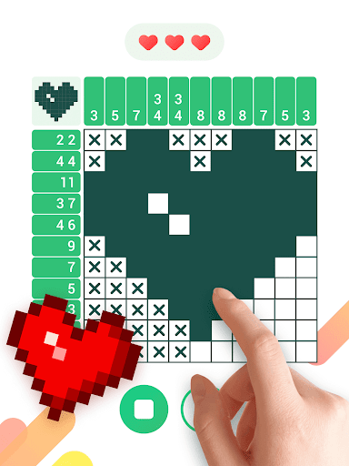 Logic Pixel - Picture puzzle - Gameplay image of android game