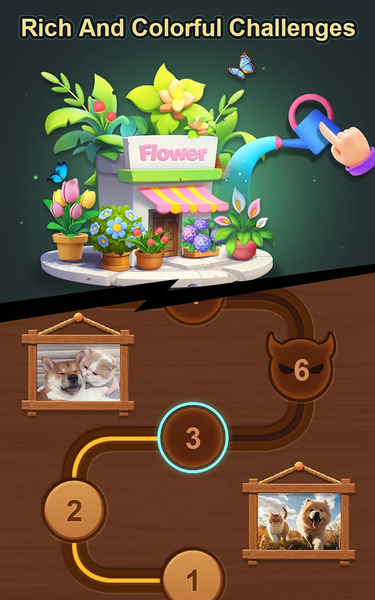 Number Match 10: Garden Puzzle - Gameplay image of android game
