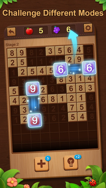 Match 10- Number match - Gameplay image of android game