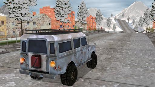 Off-road Jeep Drive-Winter - عکس بازی موبایلی اندروید