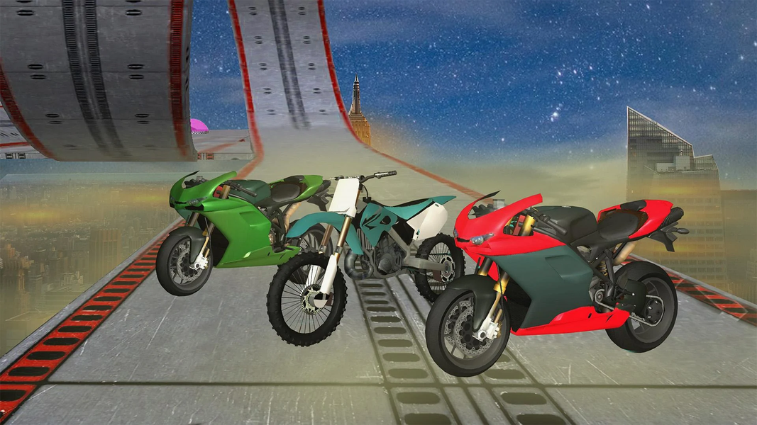 Superhero Lightning Sped Bike - عکس بازی موبایلی اندروید