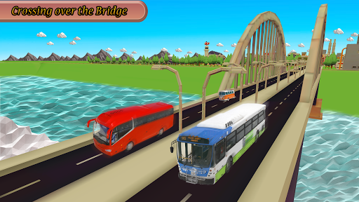 City Bus Driving Game - Gameplay image of android game