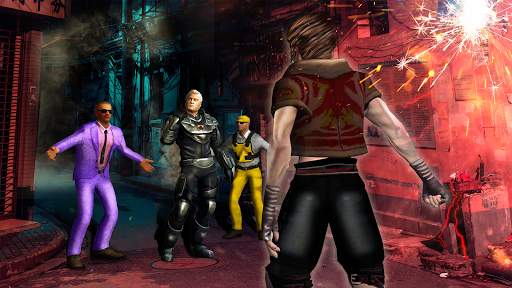 kungfu fight-Ninja karate king - Gameplay image of android game