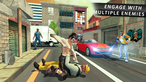 kungfu fight-Ninja karate king - Gameplay image of android game