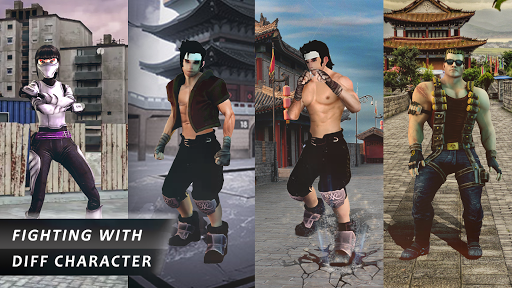kungfu fight-Ninja karate king - عکس بازی موبایلی اندروید