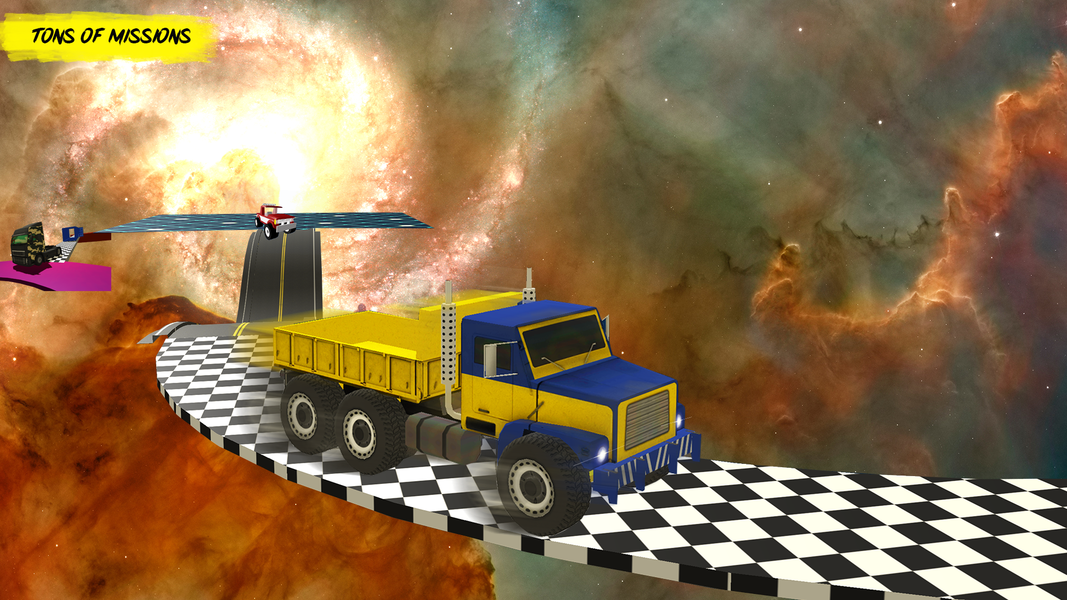 Truck Stunt Car Drive Game - عکس بازی موبایلی اندروید