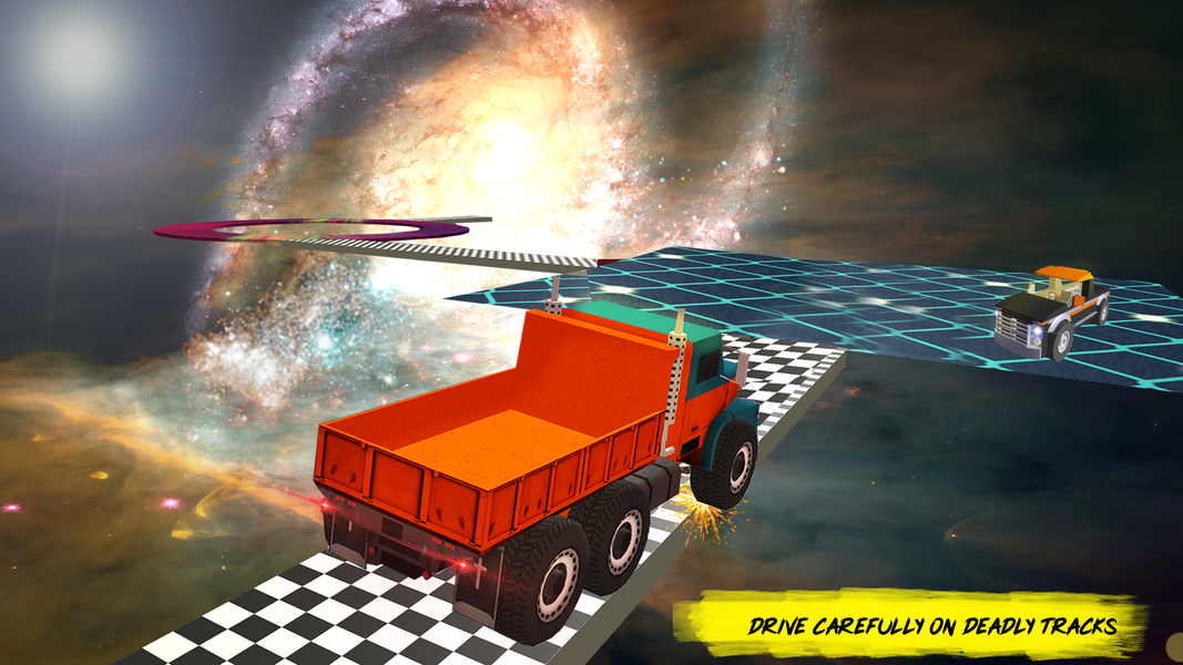 Truck Stunt Car Drive Game - عکس بازی موبایلی اندروید