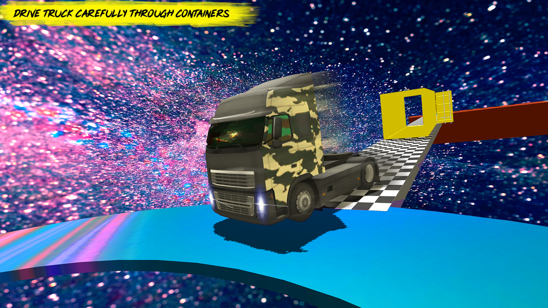 Truck Stunt Car Drive Game - عکس بازی موبایلی اندروید