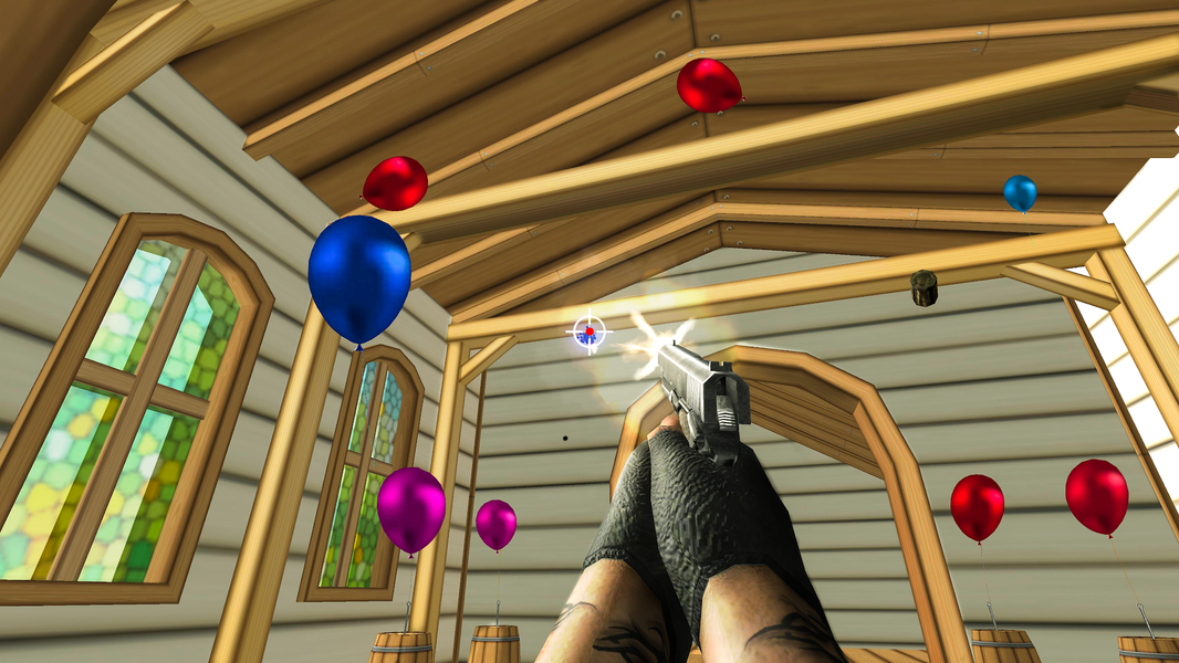 Gun Bottle Shooting game - Gameplay image of android game