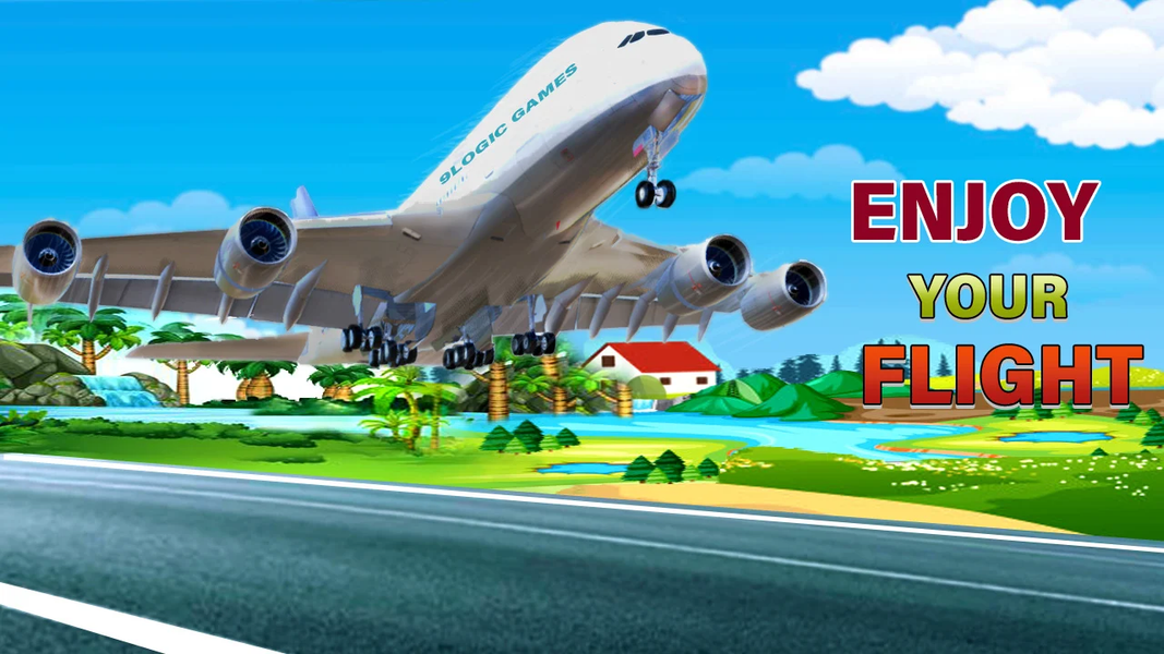 Flying planes Flight Simulator - عکس بازی موبایلی اندروید