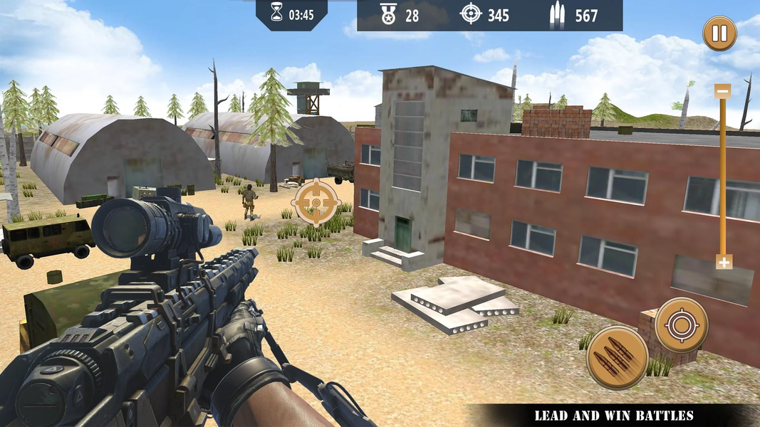 Sniper Target shooting Game - عکس بازی موبایلی اندروید