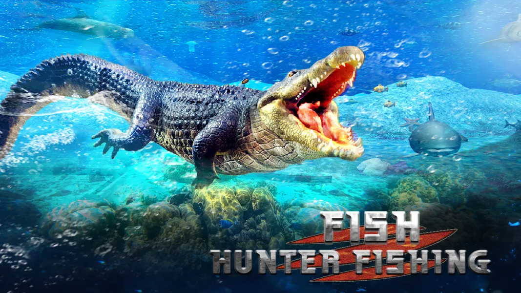 Underwater Fish Hunting - Gameplay image of android game