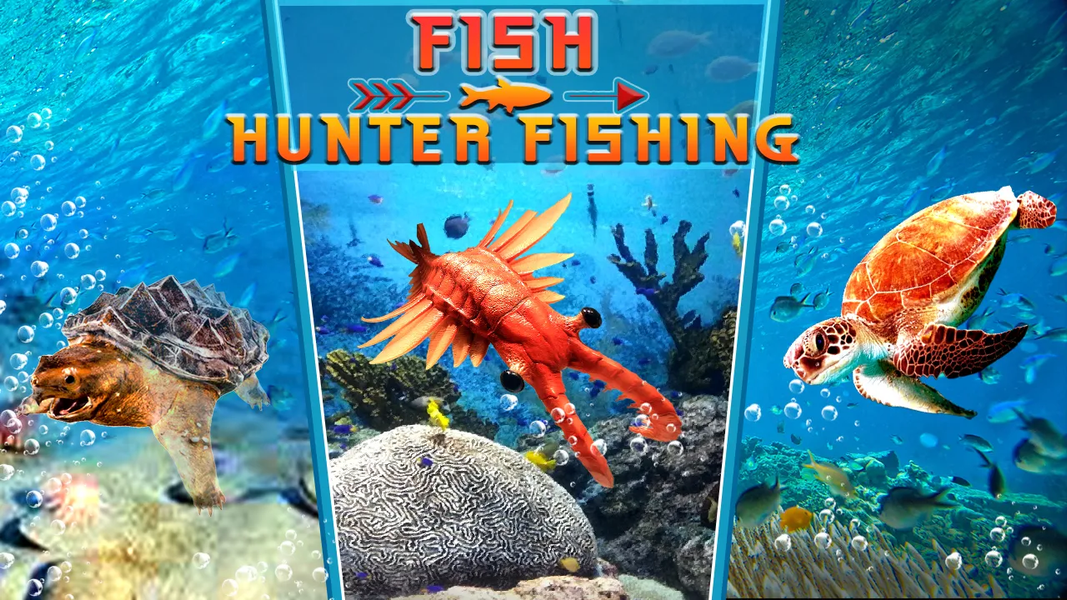 Underwater Fish Hunting - Gameplay image of android game