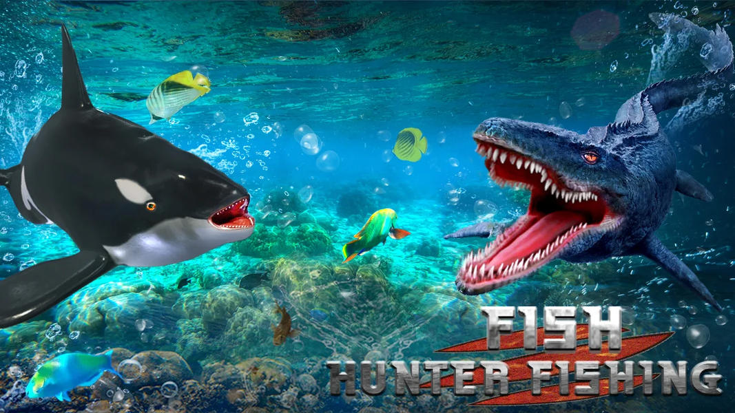 Underwater Fish Hunting advent - Gameplay image of android game