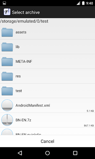 Fast Unzip Unrar Tool - Image screenshot of android app