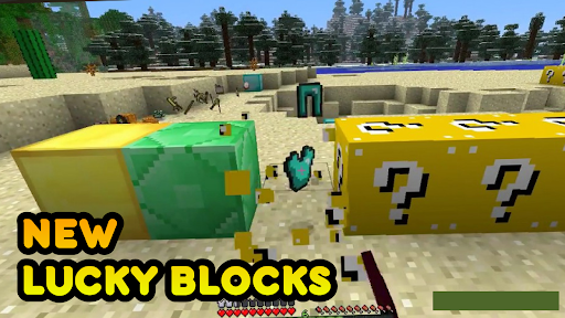 Lucky Block Addon for MC - عکس برنامه موبایلی اندروید