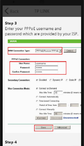 192.168.l.l admin setup guide - Image screenshot of android app