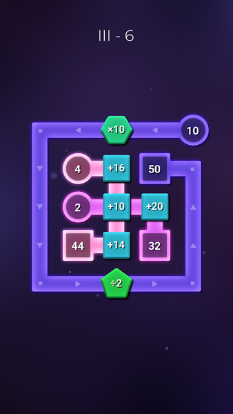 Matexo: Addictive Math Puzzle - Gameplay image of android game
