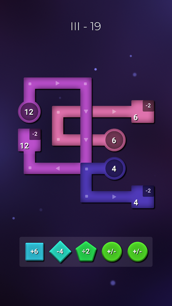 Matexo: Addictive Math Puzzle - Gameplay image of android game